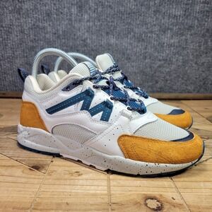 Karhu Fusion 2.0 "Nugget/Lagoon" Unisex Mens 7 / Women's 9 Sneakers Shoes